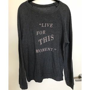 Good HYOUman Gray Pullover Top